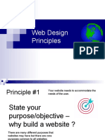 Web Design Principles