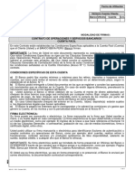 Contrato de Operaciones y Servicios Bancarios Cuenta Facil Persona Natural