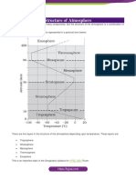 Structure of Atmosphere