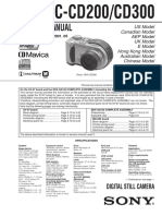 Service Manual: MVC-CD200/CD300