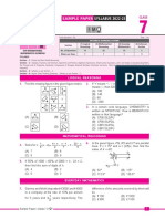 Imo Sample Paper Class-7