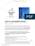 Que Significa NL - Min en El Sector Del Aire Comprimido - Serviaire