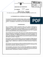 Decreto 1430 de 2022 PNSV