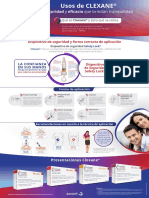 Triptico Instrucciones de Aplicacion Clexane II