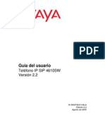 Manual de Telefono Avaya 4610sw