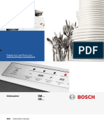 Bosch Under Bench Dishwasher SMP63M05AU User Manual