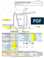 Calculo Muros Contencion Progresiva 0+000 A 0+070 y Del 0+116.19 A 0+141.00