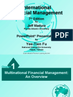 International Financial Management: Jeff Madura 7 Edition