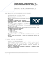 Concepts Fundamental To Valuation Principles