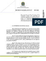 Projeto de Decreto Legislativo