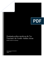 Fantasía Sobre Motivos de 'La Traviata' de Verdi - Julián Arcas. Fuentes Existentes y Comparaciones