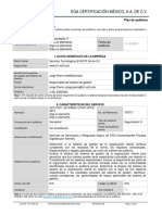 EQA - Plan de Auditoria ISO 27001 - 2013 Seguimiento - V