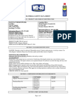 Material Safety Data Sheet