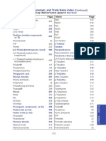 Chemical, Synonym, and Trade Name Index