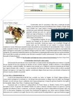 Atividade 12 8o Ano HIS Brasil Primeiro Reinado Professor