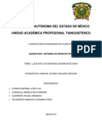 TAREA 1 Sistemas de Manufactura