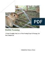 Rabbit Farming: A Project Feasibility Study On An Urban Farming Project in Barangay San Juan, Antipolo City