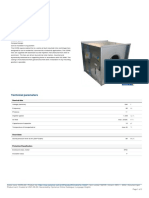 CDRE-400: Technical Parameters