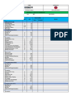 CHECLIST INSPEKSI Pekerjaan Stockpile Access Road Pavement TMCT