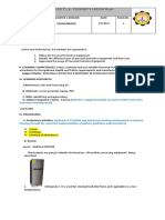 Detailed T.L.E.-Cookery 9 Lesson Plan: Grade Level Quarter / Domain Date Page No