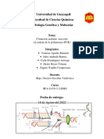 Clonación Acelular - Reacción de Cadena de Polimerasa (PCR)