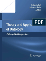 Theory and Applications of Ontology Philosophical Perspectives