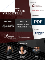 Brochure - Evento Derecho Inmobiliario y Registral