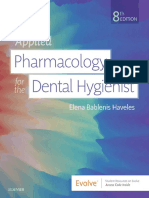 Applied Pharmacology For The Dental Hygienist