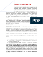 Examen DPCM Los Medios de Impugnacion