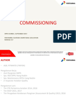 Commissioning: Dppu Juanda, September 2017 Pertamina Aviation Competence Education