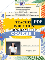 Teacher Induction Program (Tip) : Course 1