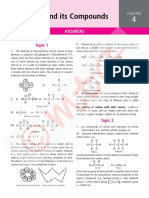 Carbon and Its Compounds: Answers