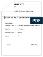 T&D QB Answer Key