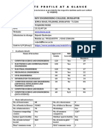 Institute Profile at A Glance: WWW - Bcrec.ac - in