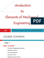 To Elements of Mechanical Engineering: Nalinikanta Panda, Asst. Prof., Mechanical Dept