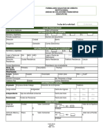 Formulario Solicitud de Crédito Institucional N