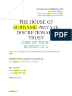 Private Discretionary Trust (PDT) Template (Draft)