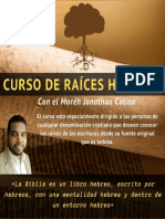 Curso de Raíces Hebreas - 3 - La Perspectiva Hebrea - Moréh Jonathan Colina