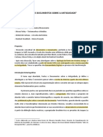 Fontes e Documentos