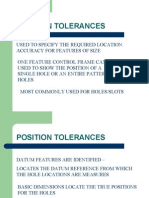 Position Tolerances