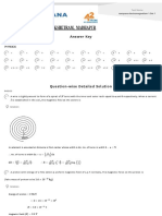 Answer Key: Physics