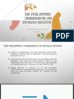 The Philippine Commission On Human Rights: PMSG Regina B Pascua Fjgadd