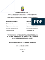 Revision Del Sistema de Trazabilidad en Una Planta Elaboradora de Productos Carnicos