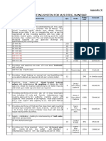 Fire Fighting System For M/S RTRC, Manesar: Description Qty. Make Fire Hydrant System Sr. No. Rate/ Unit Amount