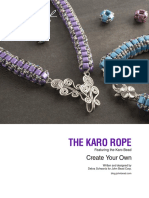 Karo Beaded Rope Step by Step