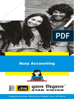 Busy-Accounting Tutorial