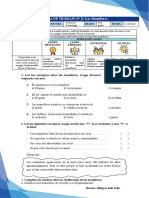 Ficha de Trabajo - Ciencia y Tecnología - 3er Grado - Los Mamíferos