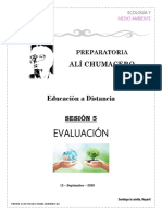 Sesion 5 - Evaluacion Del Modulo - Ecologia y Medio Ambiente