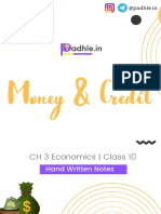 Money and Credit Notes With PYQs