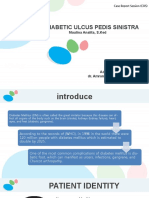 Diabetic Ulcus Pedis Sinistra: Maulina Analita, S.Ked